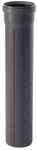 Ostendorf HTsafe HT-Rohr mit Muffe DN 110 mm 1000 mm, grau, dn 110 x 1000 mm