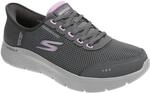 Skechers Go Walk 7 Valin, Damen Go Walk 7 Valin, Anthrazitfarbenes