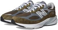 New Balance Unisex-Adult Made in USA 990 V6 Sneaker, Olivfarben / Grau, 12.5 Wide