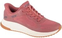 Skechers Damen Bobs Squad 4 Staple Look Sneakers, Rose Mesh, 40 EU
