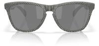 Oakley Oo9013 Frogskins Quadratische Sonnenbrille, Mattgraue Tinte