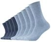Camano Damen Socken, 9er Pack Blau