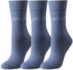 TOM TAILOR 3er Pack Basic Women Socks 9703 434 light denim melange Mehrpack Str&uuml;mpfe