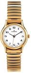 DUGENA Damen-Armbanduhr 4460535 Vintage Comfort, Quarz, wei&szlig;es Zifferblatt,