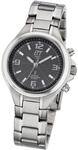 ETT Eco Tech Time Funk Solar Damen Uhr Analog mit Edelstahl Armband ELS-11177-31M