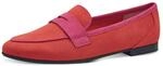 MARCO TOZZI Damen Slipper mit Blockabsatz Vegan, Rot (Fire Comb), 38 EU