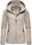 Ragwear Damen wasserdichte &Uuml;bergangsjacke leichte Jacke kurz mit Kapuze Dizzie Intl