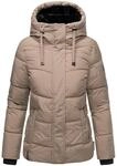 Navahoo Damen Winterjacke warme Steppjacke mit Kapuze und abnehmbaren