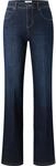 ANGELS Schlagjeans 5-Pocket-Jeans Lara mit Label-Applikationen