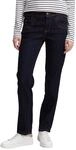 TOM TAILOR Damen 1008146 Alexa Straight Jeans, 10138 - Rinsed Blue Denim, 32W / 32L