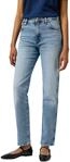 Wrangler Damen Sunset Jeans, Frosty Silver, 25W / 30L