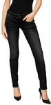 Herrlicher Damen Jeans Jayden Slim (813 lamp Black, 28W / 30L)