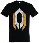 Urban Backwoods Cerberus Logo Herren T-Shirt Schwarz Gr&ouml;&szlig;e 2XL