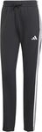 adidas Damen Essentials 3-Stripes French Terry Cuffed Pants, Black/White, XS adidas Damen Essentials 3-Stripes French Terry Cuffed Pants, Black/White, XS