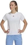 Adidas Damen AEROREADY Train Essentials Minimal Branding Crewneck Tee, White, S