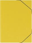 Brunnen 104708310 Sammelmappe (A3, Karton, mit Gummizug) gelb