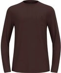 Odlo Langarm Wandershirt Herren Merino 200 I Funktionsshirt Wandern Atmungsaktiv