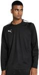 PUMA Herren Teamliga Training Sweat Sweater, Puma Black-Puma White, L