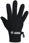 JAKO Unisex Fleecehandschuhe, Schwarz, 4