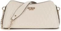 GUESS Betula Top Zip Shoulder Bag Taupe
