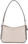 GUESS Daryna Schultertasche, mit Rei&szlig;verschluss, Knochen, Einheitsgr&ouml;&szlig;e,