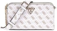 GUESS Eco Erica Status Crossbody Cream Logo
