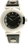 Versace Damen-Armbanduhr XS Vanity Analog Quarz Leder P5Q99D009S009