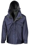 Result Ergebnis re68 a-in Zip und Clip Jacke,Blau(navy),M