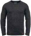 Blend BHDan Herren Strickpullover Feinstrick Pullover mit Rundhalsausschnitt