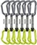 EDELRID Expressset Pure Set Sixpack, 10 cm, Slate-Oasis (627)