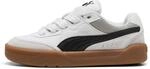 PUMA Park Lifestyle SK8 JR Sneaker, White Black-Feather Gray, 38 EU