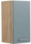 Vicco H&auml;ngeschrank R-Line, Blau-Grau, 30 cm, zur freien Kombination innerhalb