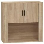 vidaXL Wandschrank, H&auml;ngeschrank mit viel Stauraum, Aufsatz f&uuml;r Schrank Sideboard,