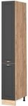 Vicco Apothekerschrank Fame-Line, Anthrazit-Gold, 30 cm, zur Kombination mit...