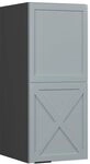 Vicco H&auml;ngeschrank Fame-Line, Hellblau-grau, 30 cm, zur Kombination mit weiteren