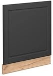 Vicco Frontblende Fame-Line, Anthrazit-Gold, 60 cm ohne Arbeitsplatte, zur