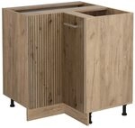 Vicco Eckunterschrank R-Line, Artisan-Eiche, 75.6 cm