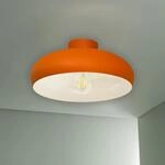 bamyum Deckenlampe Orange Wei&szlig;, Androa, K&uuml;chenlampe &Oslash;40 cm 1 flammig E27,
