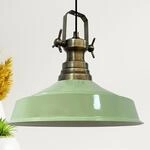 bamyum Asletl H&auml;ngelampe Industrial aus Metall &Oslash;41 cm, K&uuml;chenlampe Vintage,