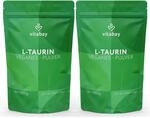 Vitabay Taurin Pulver 2x 1Kg - Reines Veganes Pulver - Ideal an Stelle von Taurin