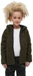 Brandit Kids Teddyfleece Jacket Hooded, Farbe: olive, Gr&ouml;&szlig;e: S 122