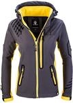 Rock Creek Damen Softshell Jacke Windbreaker Regenjacke &Uuml;bergangsjacke