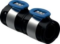 Geberit Kupplung FlowFit d 16mm, f Haustech., Industr., Schiffbau