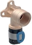Geberit FlowFit Anschlusswinkel 90&deg;, 20 mm x 1/2", L: 52 mm