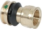 Viega Raxofix &Uuml;bergangsst&uuml;ck mit SC-Contur, 25mm x 3/4" IG, Modell 5312,...