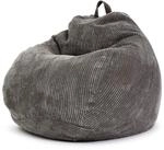 Green Bean&reg; Indoor Sitzsack 90x110cm EPS-Perlen F&uuml;llung & Cordstoff Kuschelig...