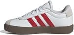 adidas Unisex Kinder VL Court Shoes, FTWR White/Better Scarlet/Grey one, 40 EU