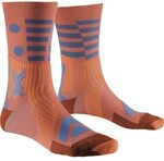 X-Socks Gravel Perform Merino Crew Fahrradsocke Orange Unisex Gr&ouml;sse 35-38