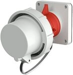 Mennekes 1254 CEE Anbauger&auml;testecker 5-polig 32A 5p 6h 400V IP67 Anbaustecker mit