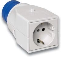 ADAPTADOR CLAVIJA 2P+T A TOMA SCHUKO